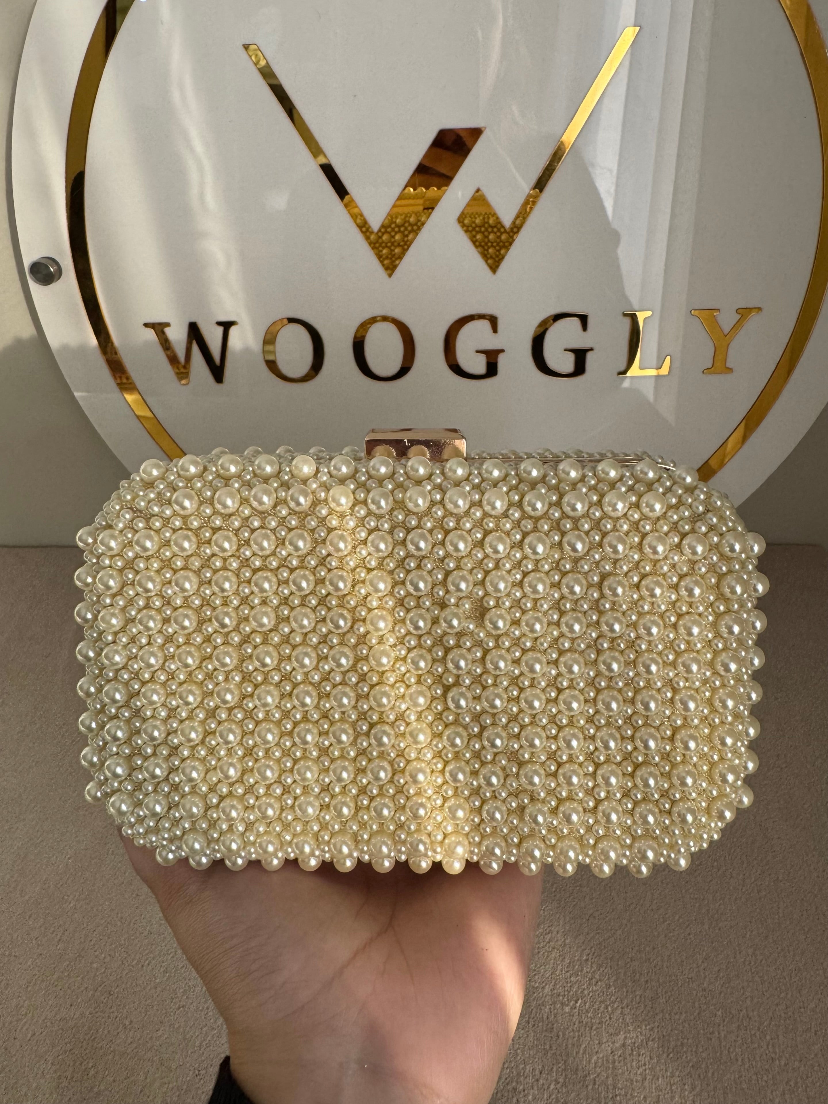 Stunning Pearl Clutch