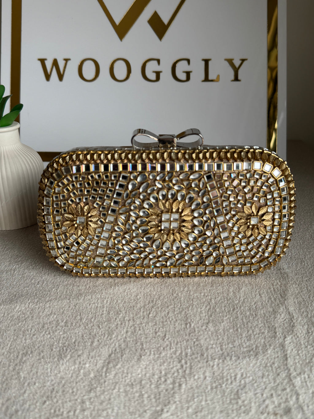 Mahe e Noor Kundan Clutch