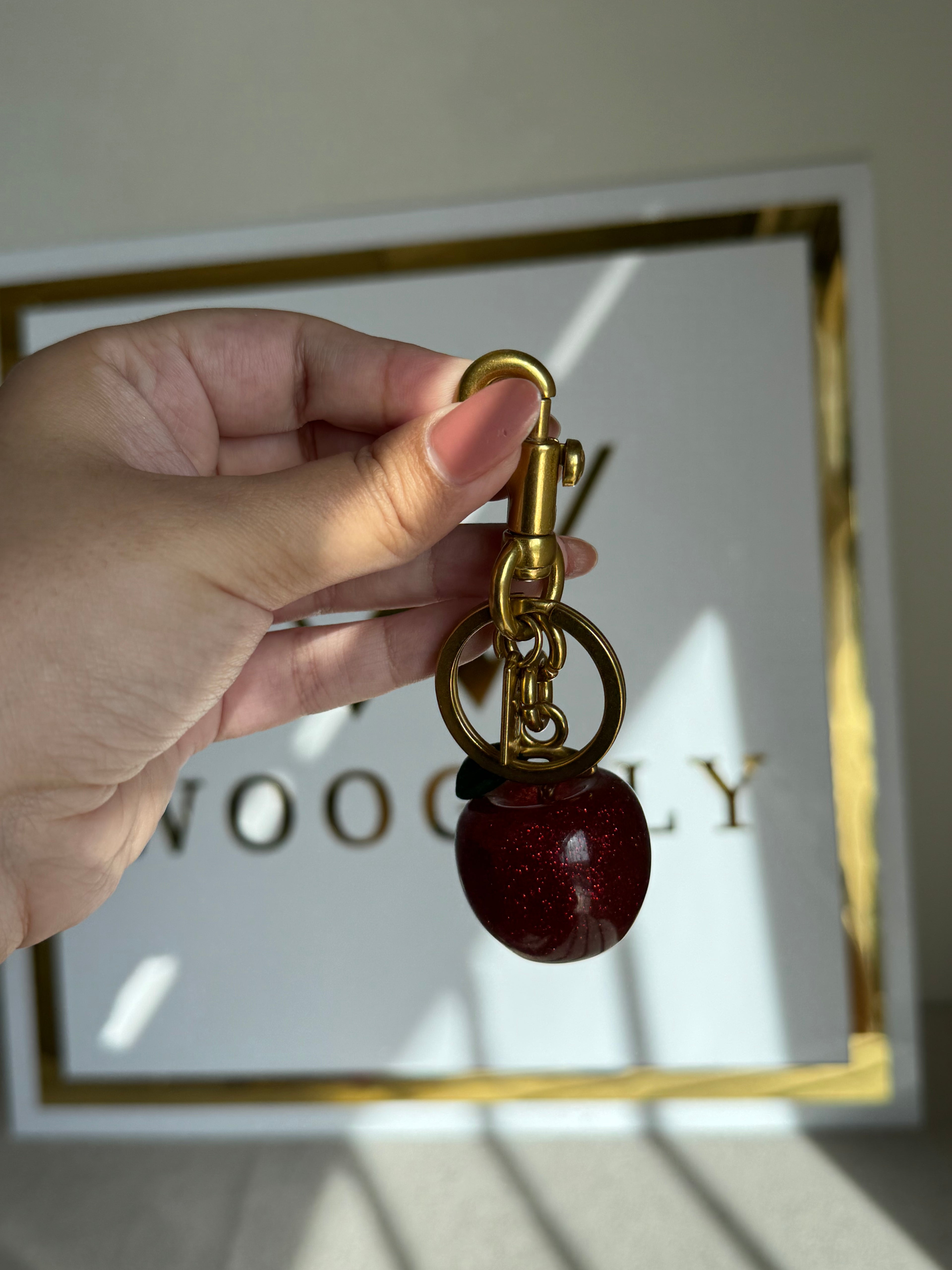 PREMIUM Apple Bag Charm