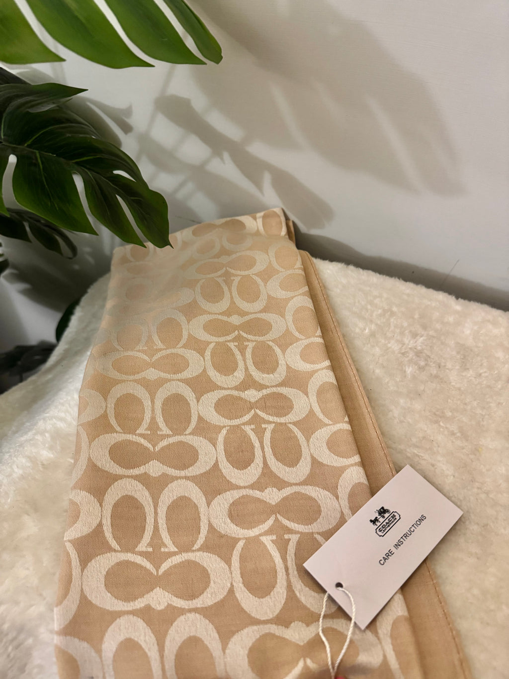 ALL SEASON Coach Branded Stoller - Beige