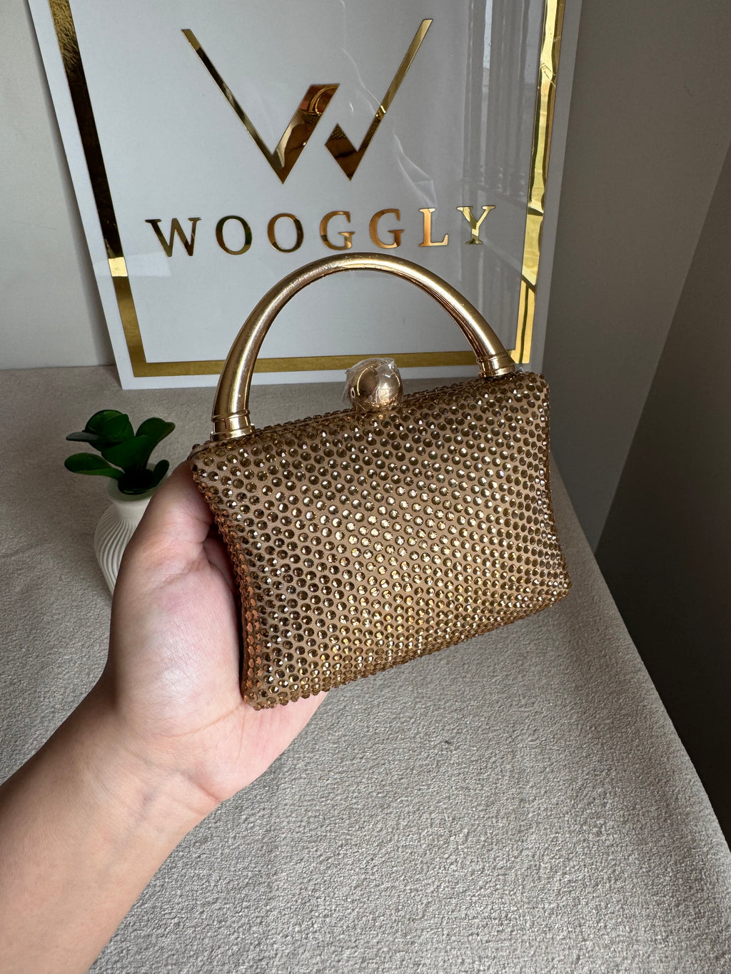 VÉRA Clutch Champagne