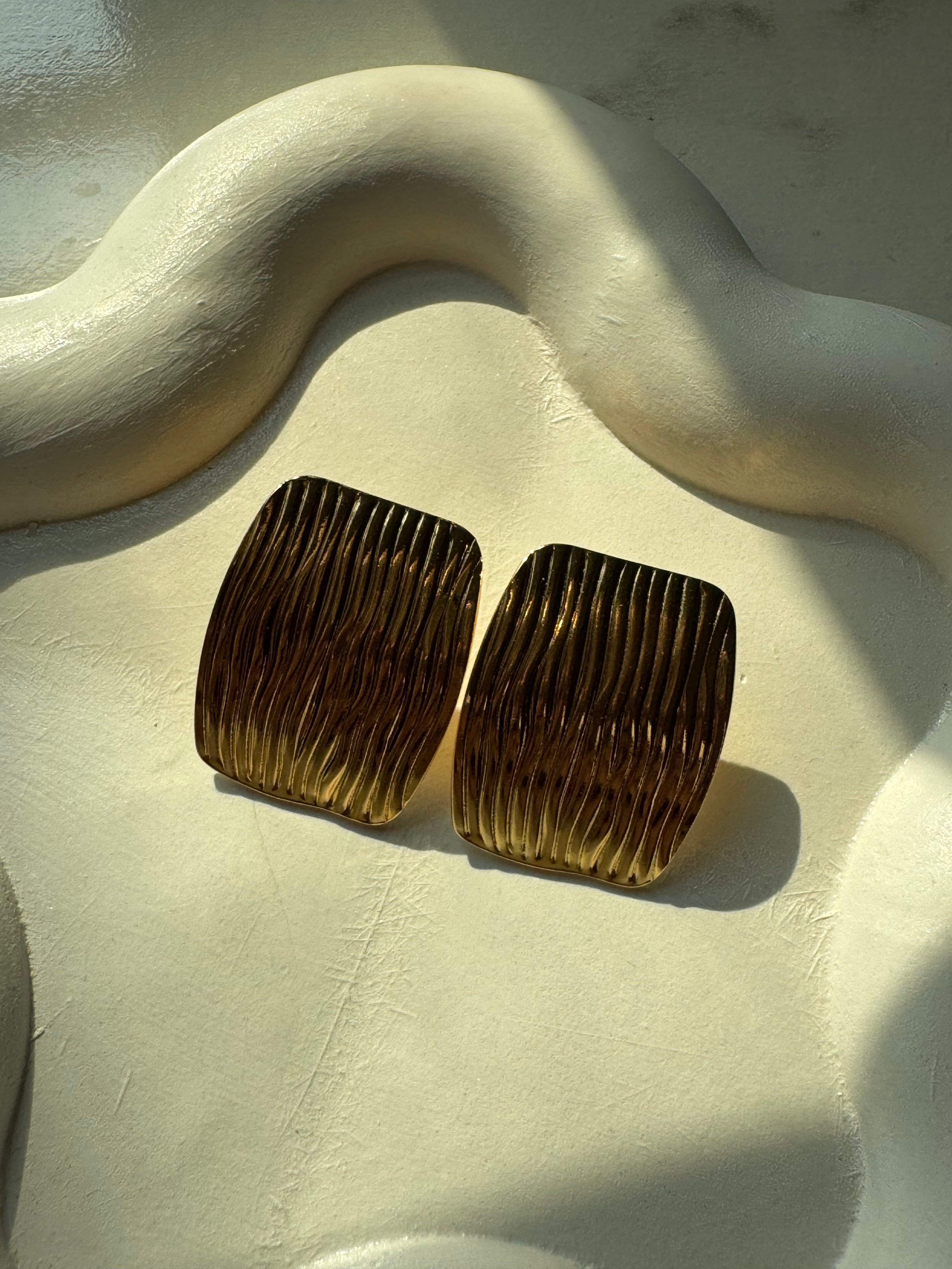 Timeless Goldie Studs - 18K Gold Plated