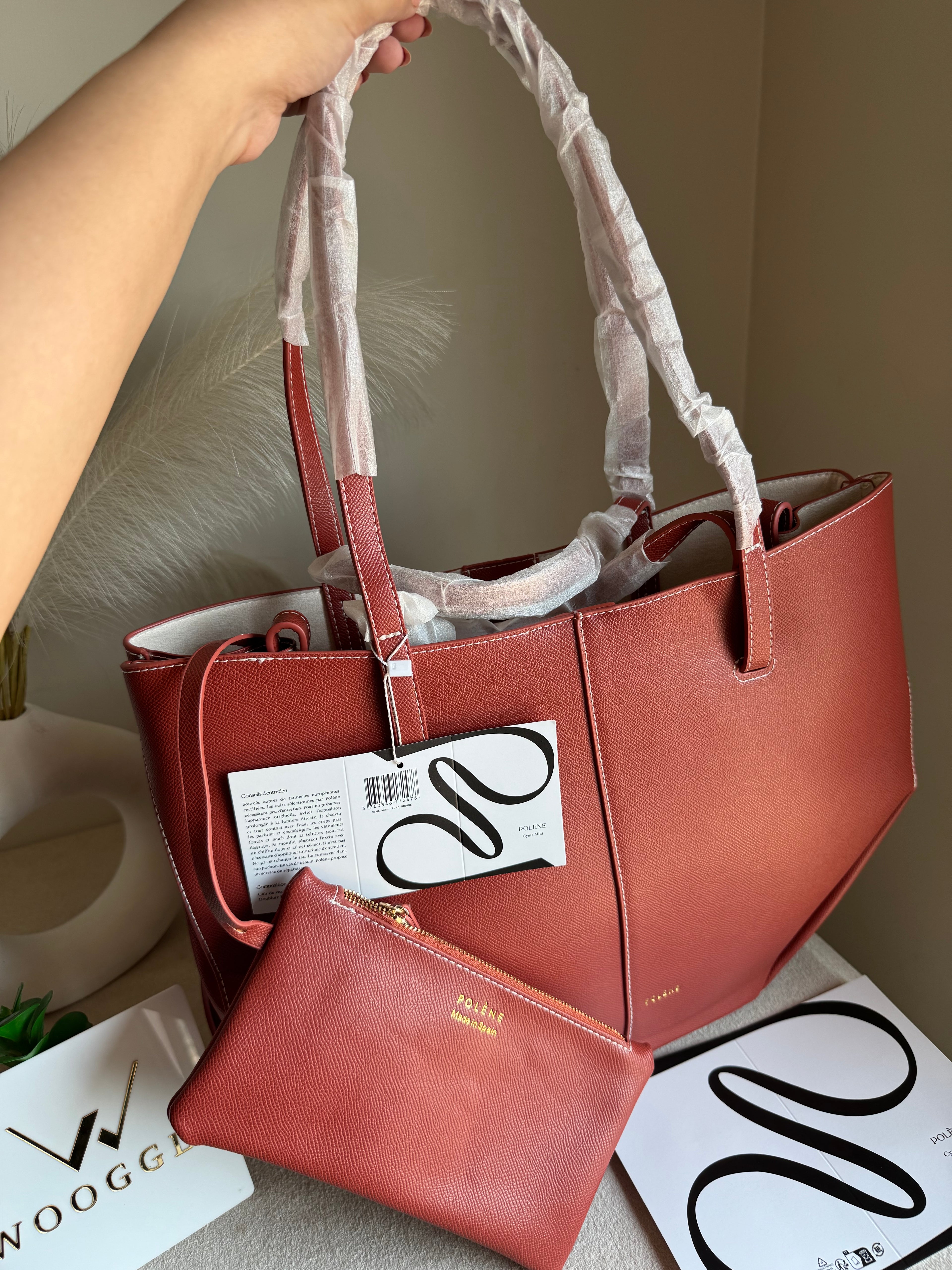 Premium Quality Polene Cyme - Maroon