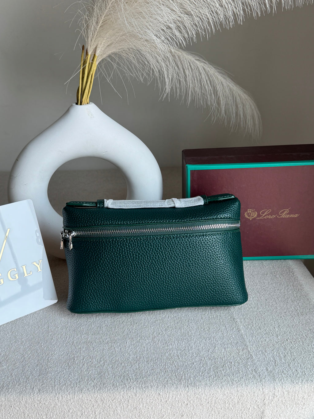 Loro Piana Premium Signature Bag - Green