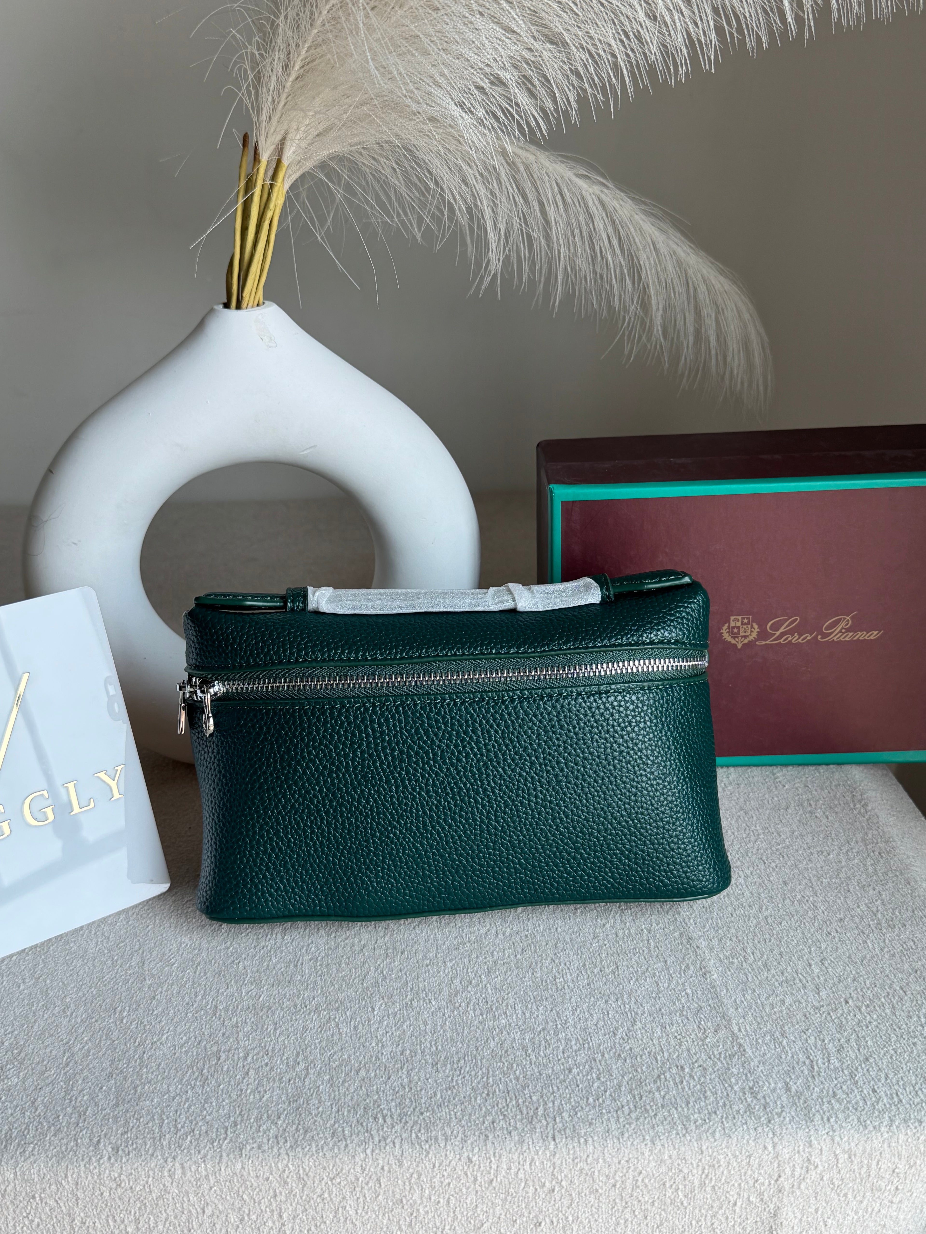 Loro Piana Premium Signature Bag - Green