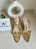 Gianvitto Rossi Heels Champagne