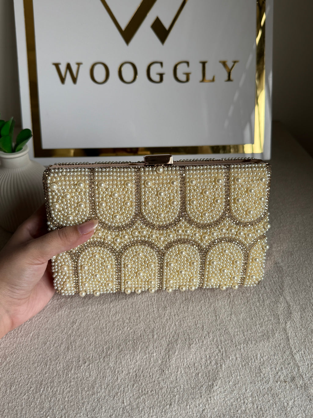 After Hours Pearl Clutch
