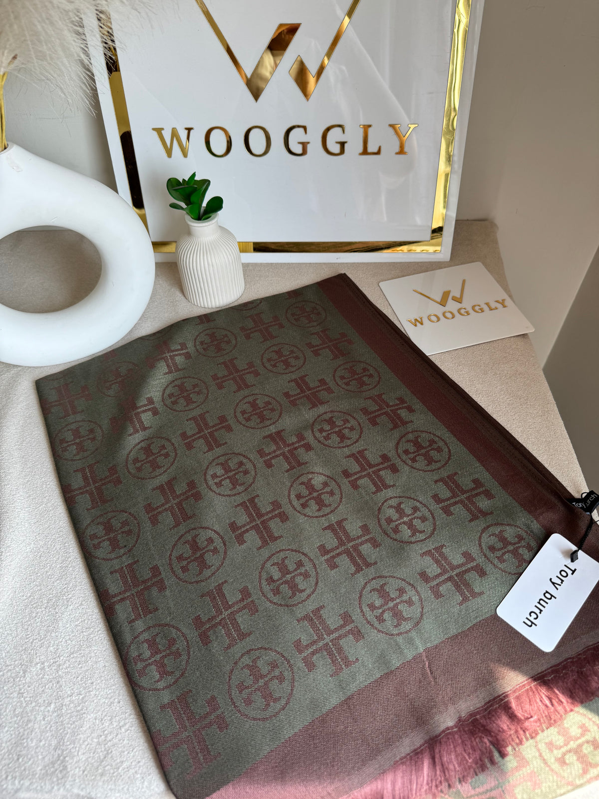 Tory Burch Stoller Greenish Brown