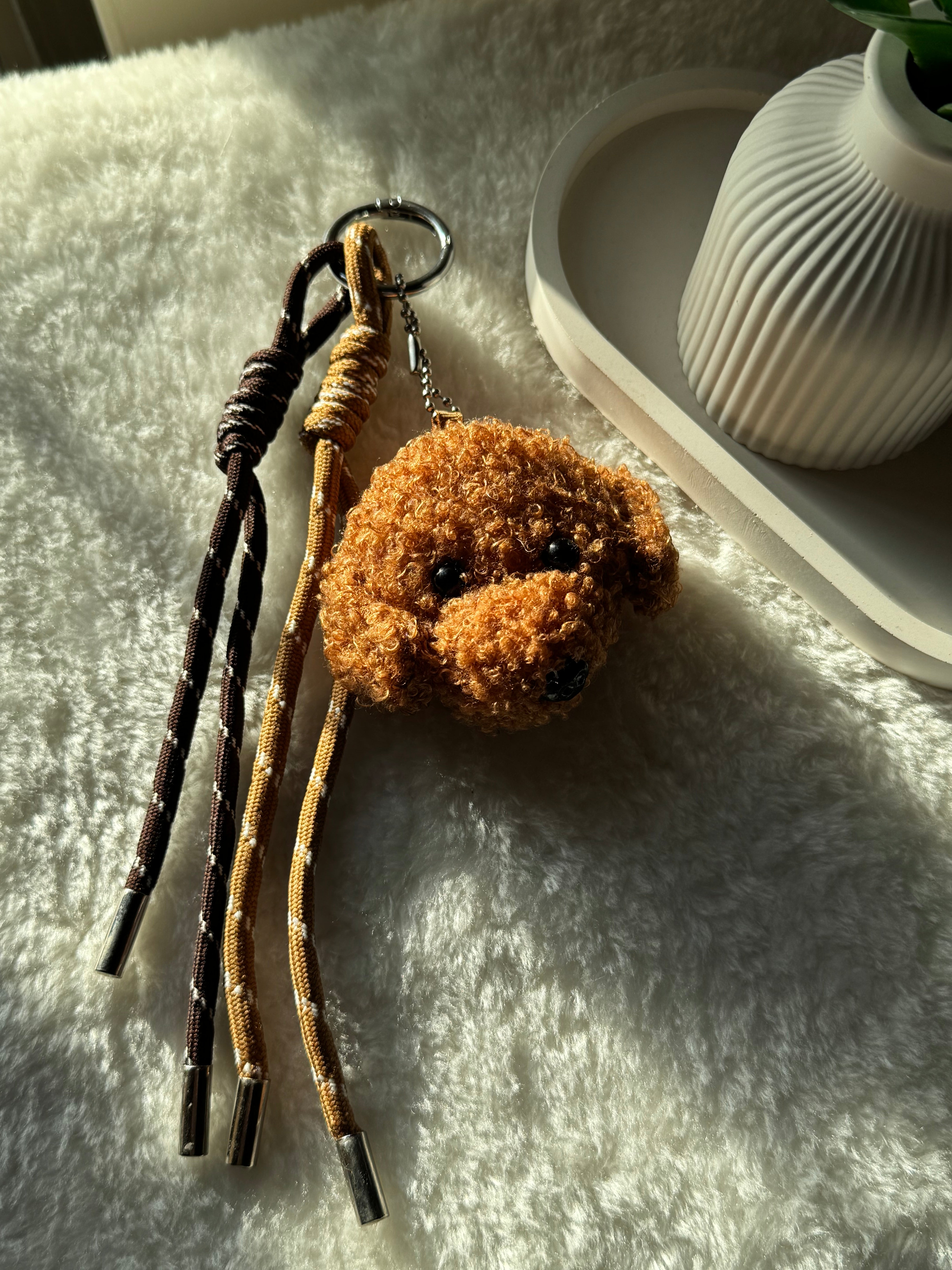 Cute Puppy Bag Charm