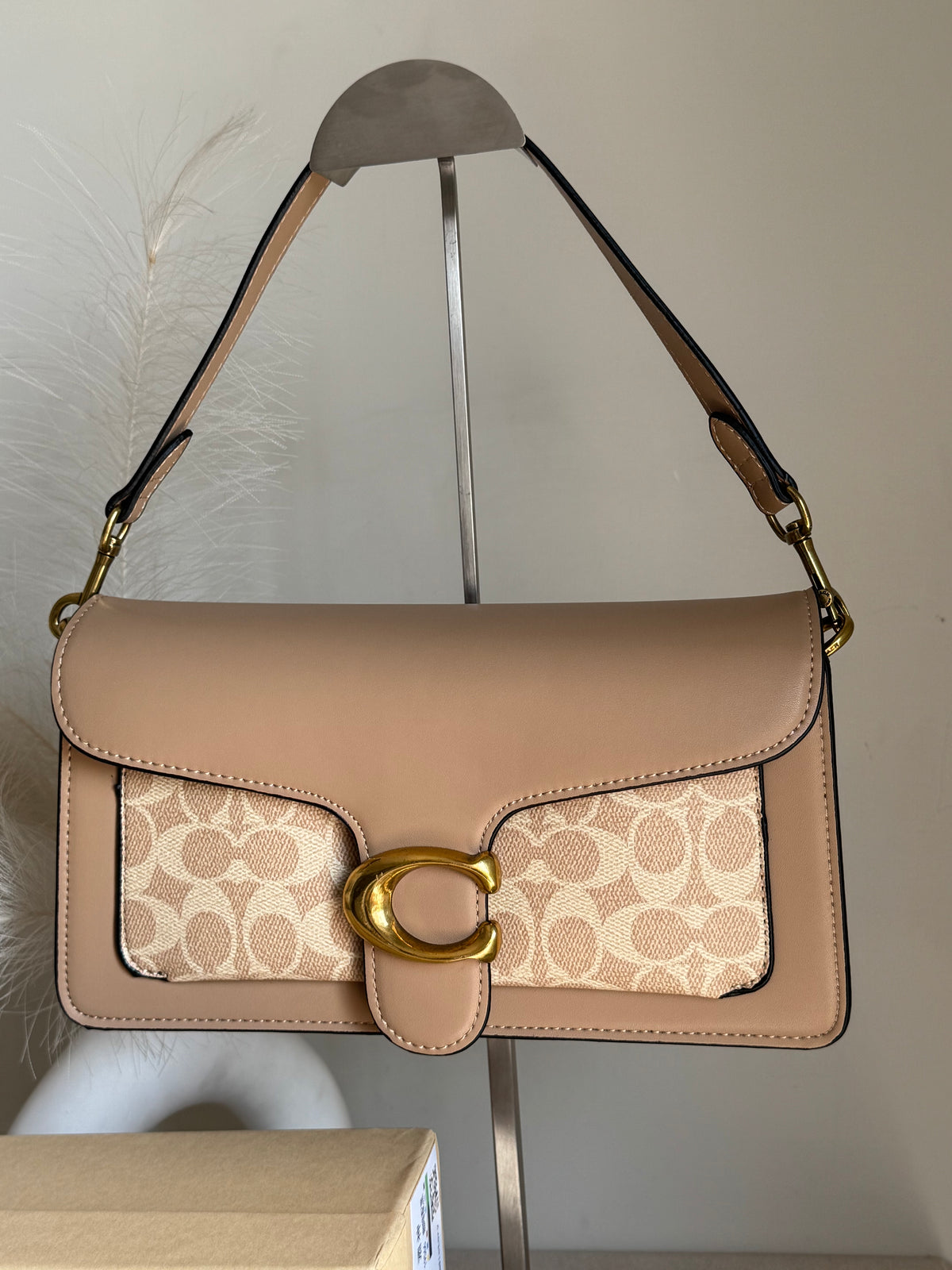 COACH TABBY 26 Khaaki Decent Quality-BOX PACKING