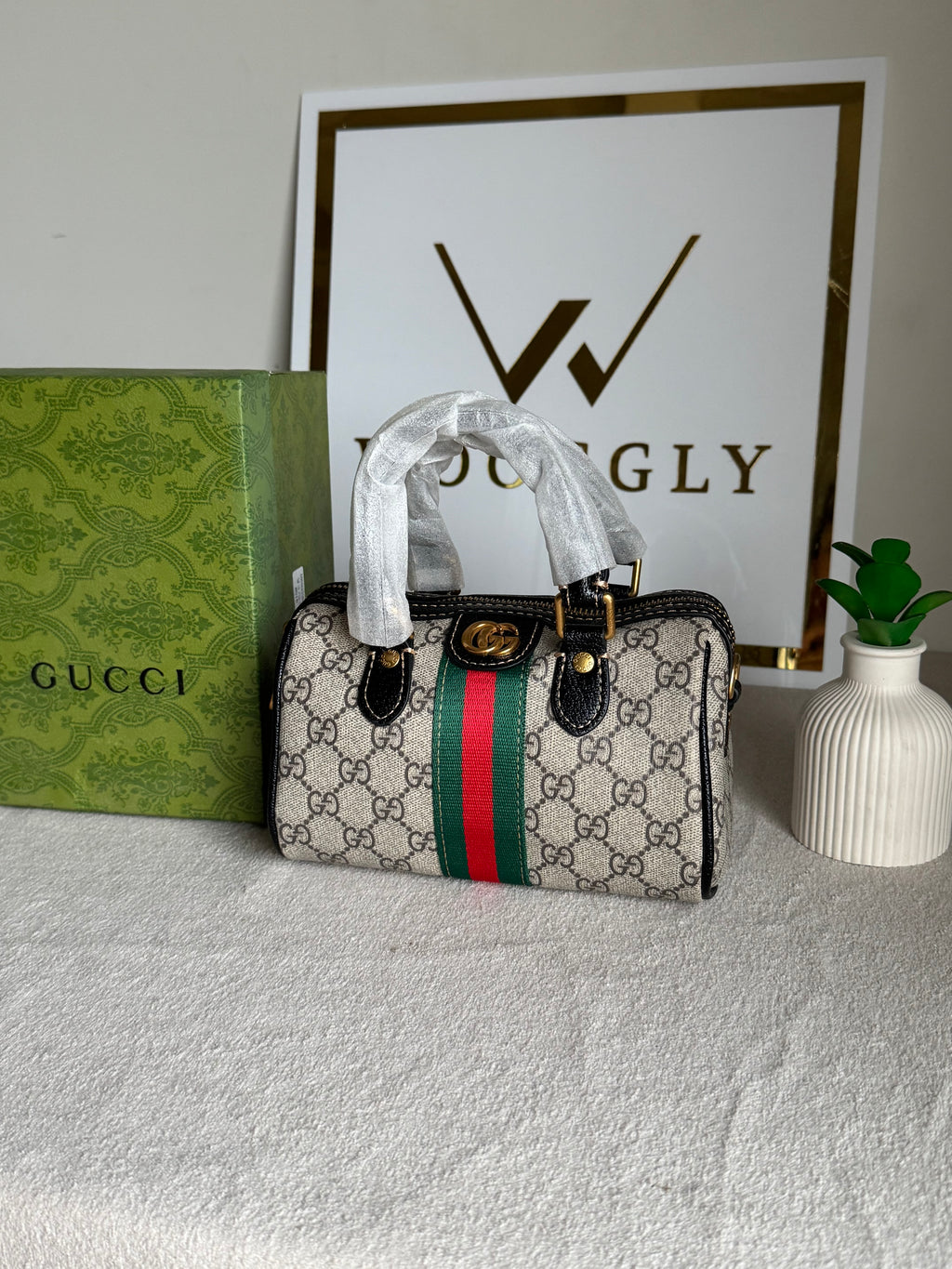Gucci Mini Duffle Bag - Black