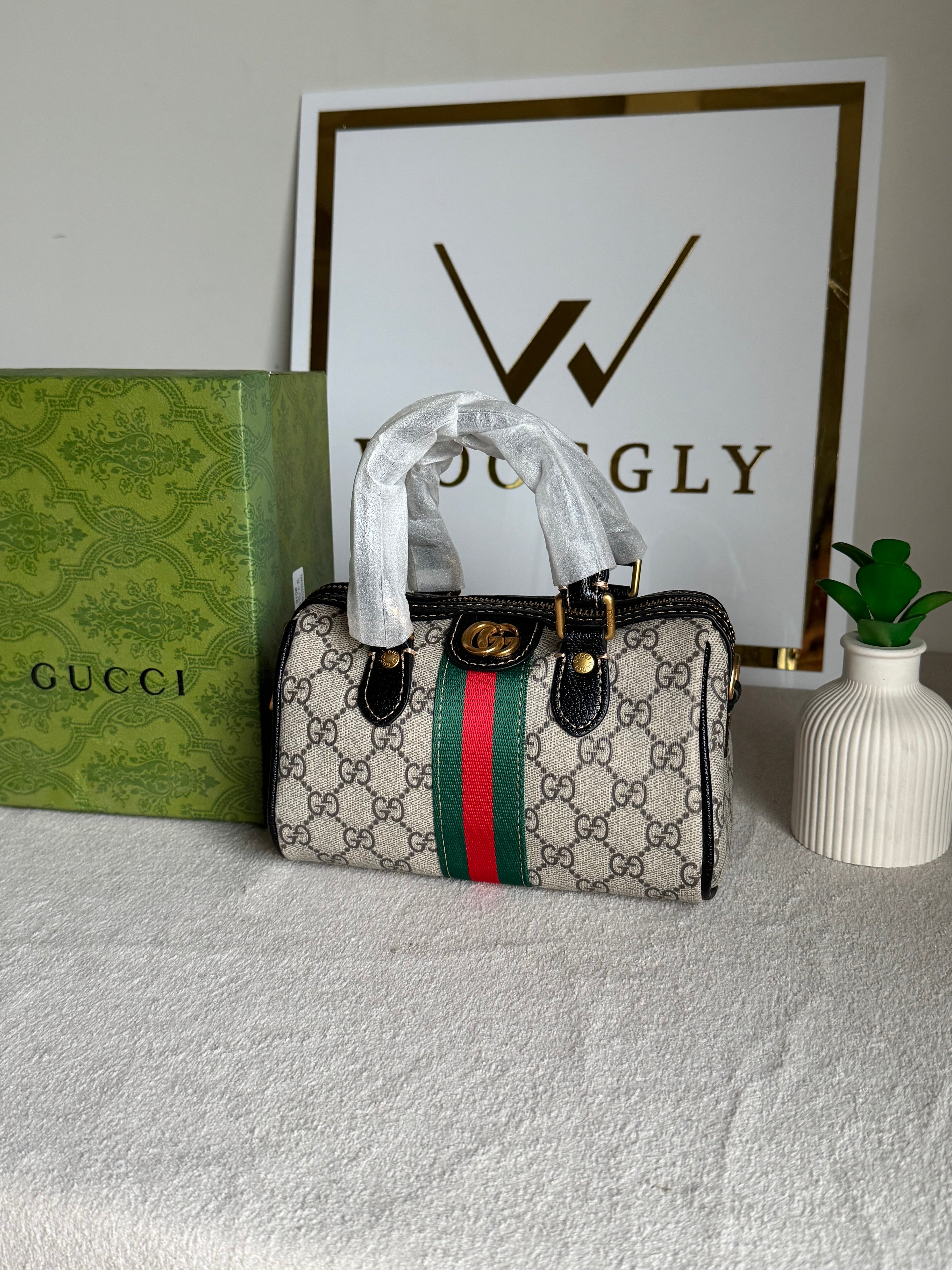 Gucci Mini Duffle Bag - Black