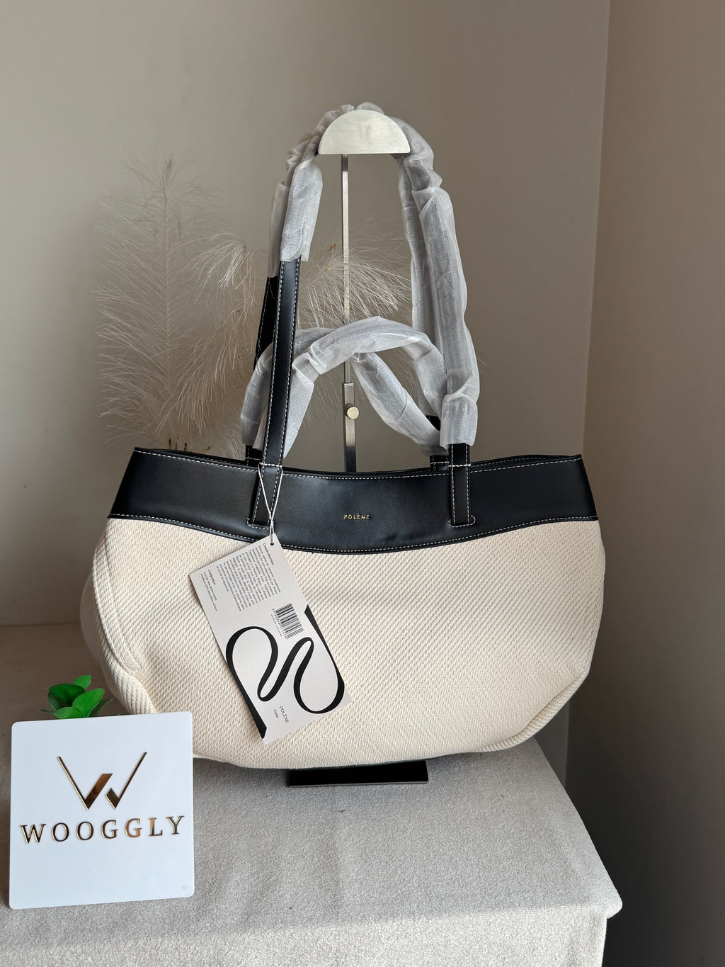 Polene Cyme - Cream with Black