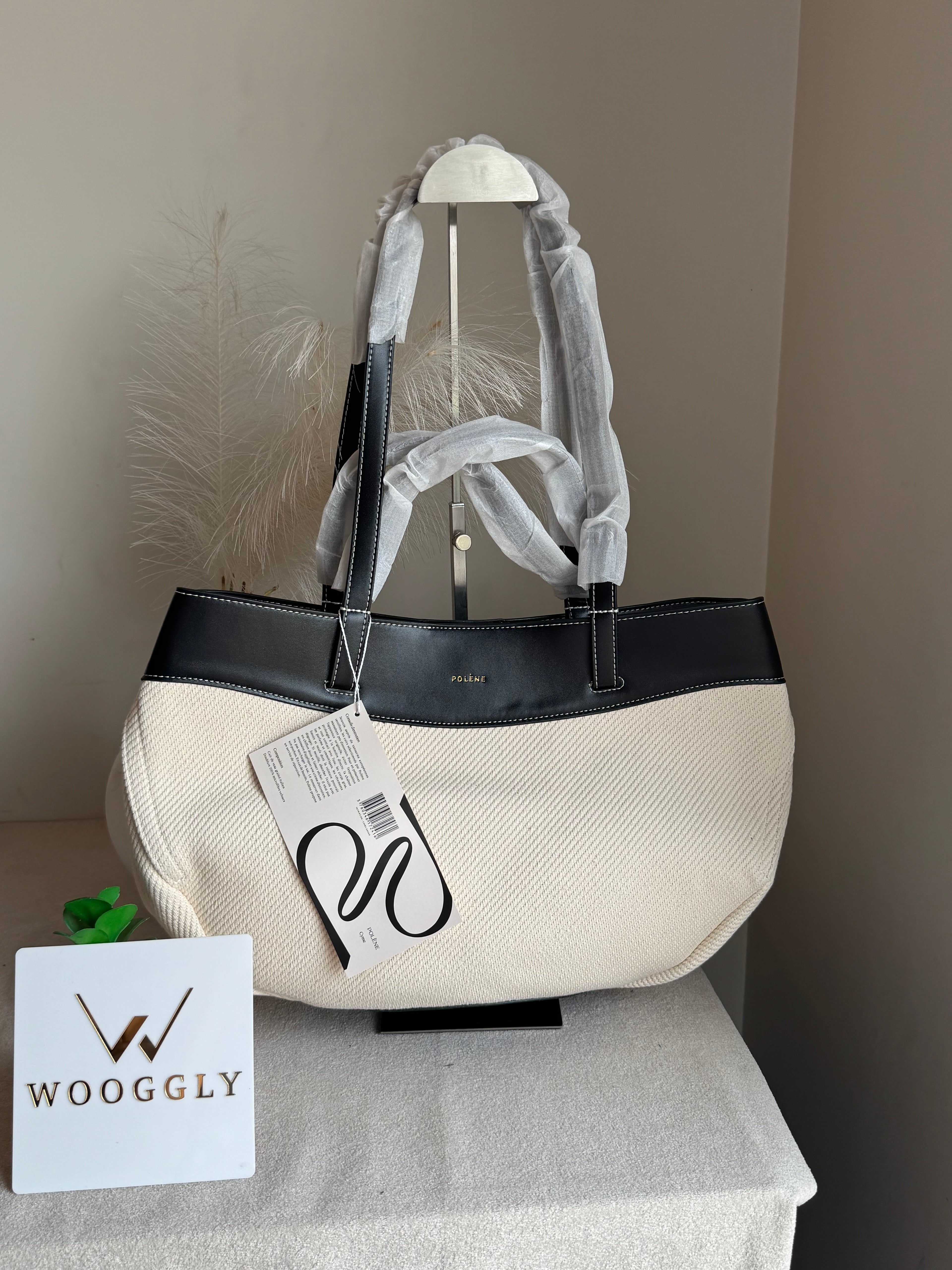 Polene Cyme - Cream with Black