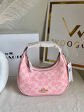 COACH Powder Pink Pretty Bag with Long Strap - BOX PACKING