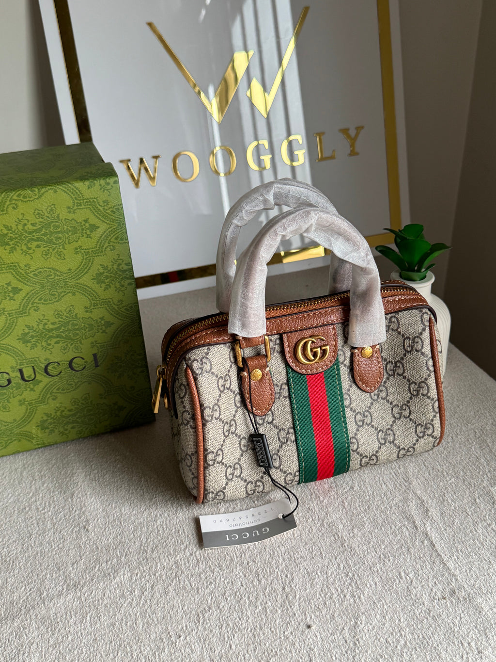 Gucci Mini Duffle Bag - Fall Brown