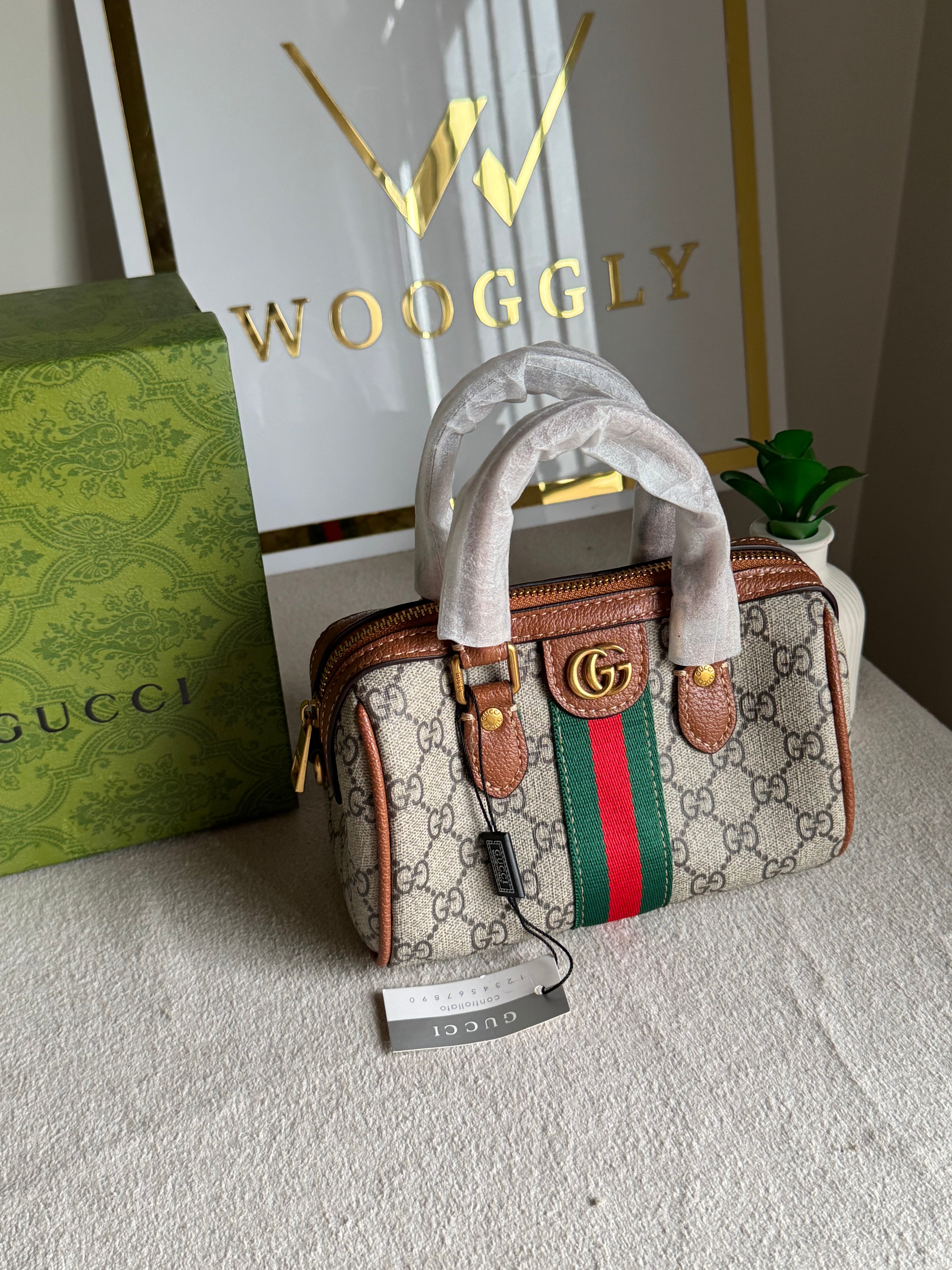 Gucci Mini Duffle Bag - Fall Brown