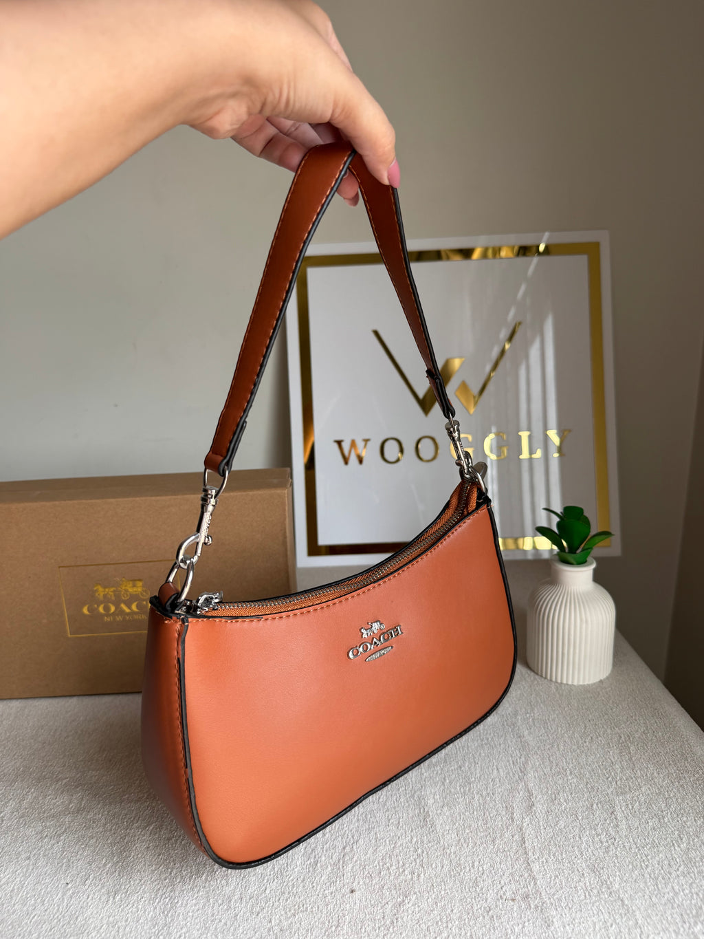 COACH TERI PREMIUM (Brown) - BOX PACKING