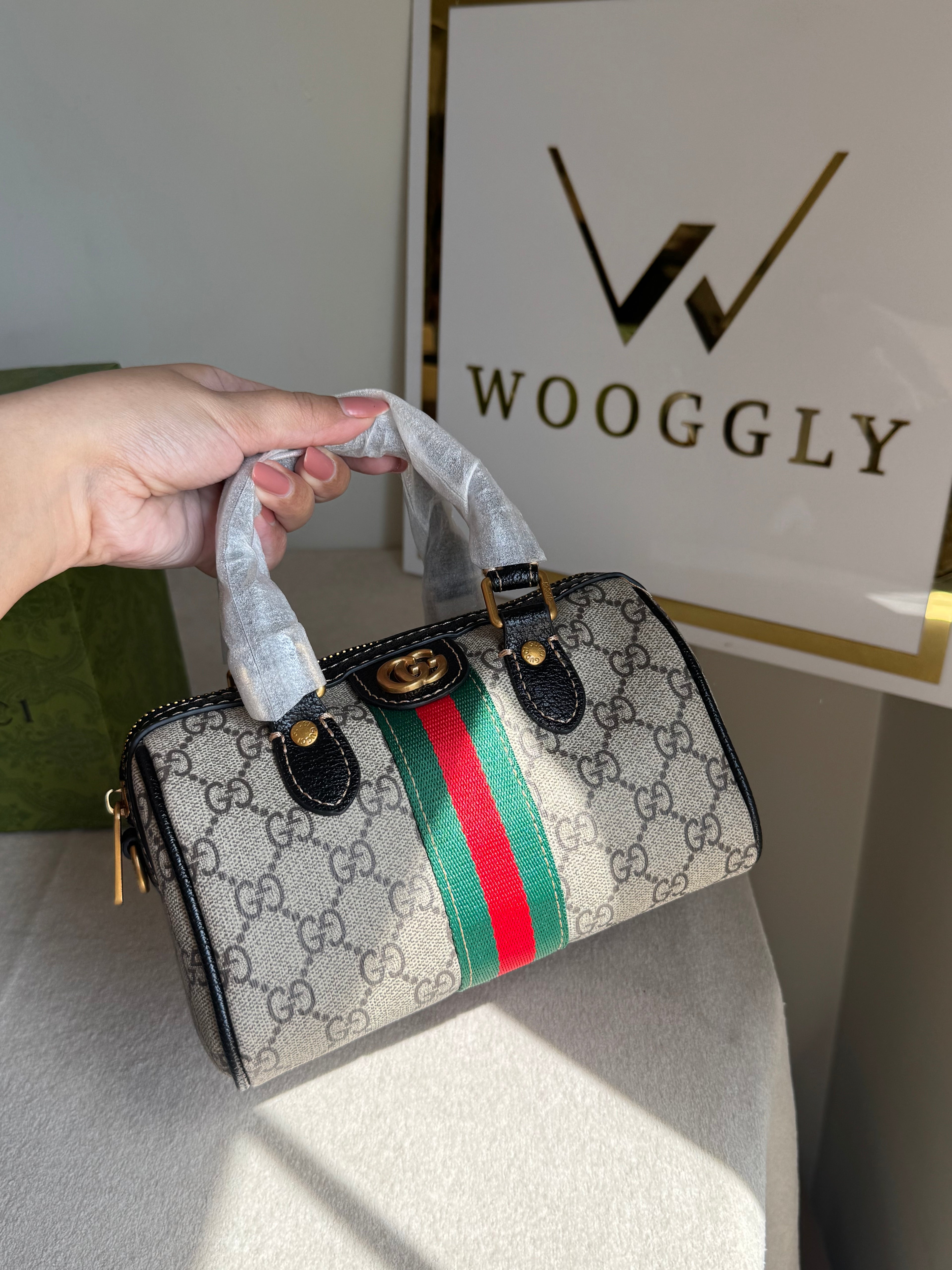 Gucci Mini Duffle Bag - Black