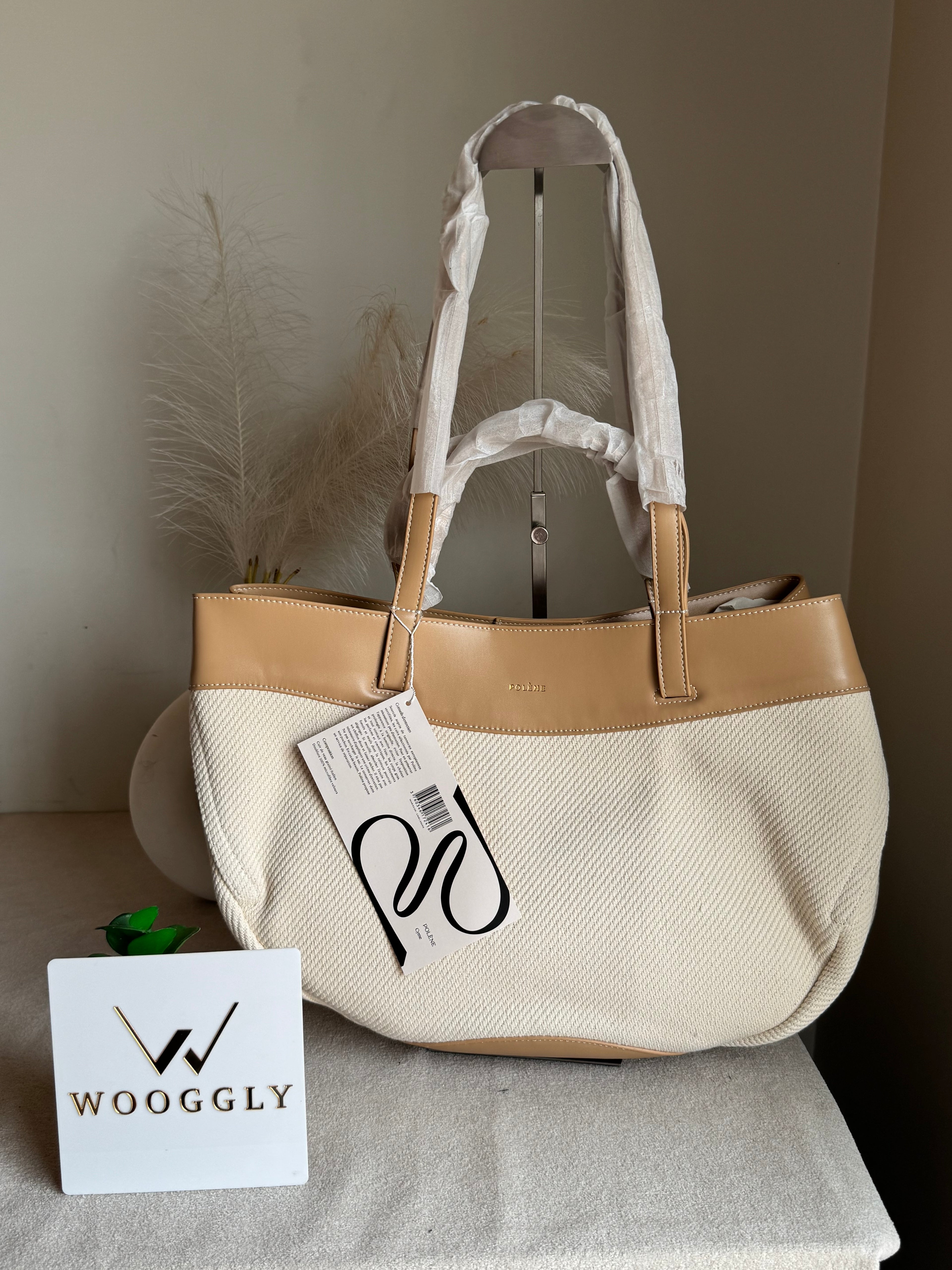 Polene Cyme - Cream with Beige
