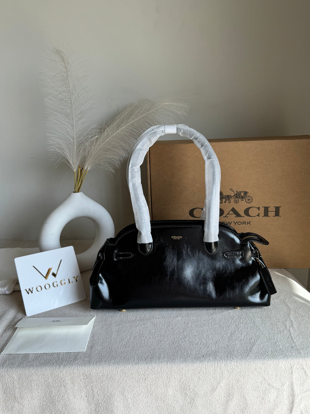 COACH Empire Bag EXTREMELY PREMIUM (Black) - BOX PACKING