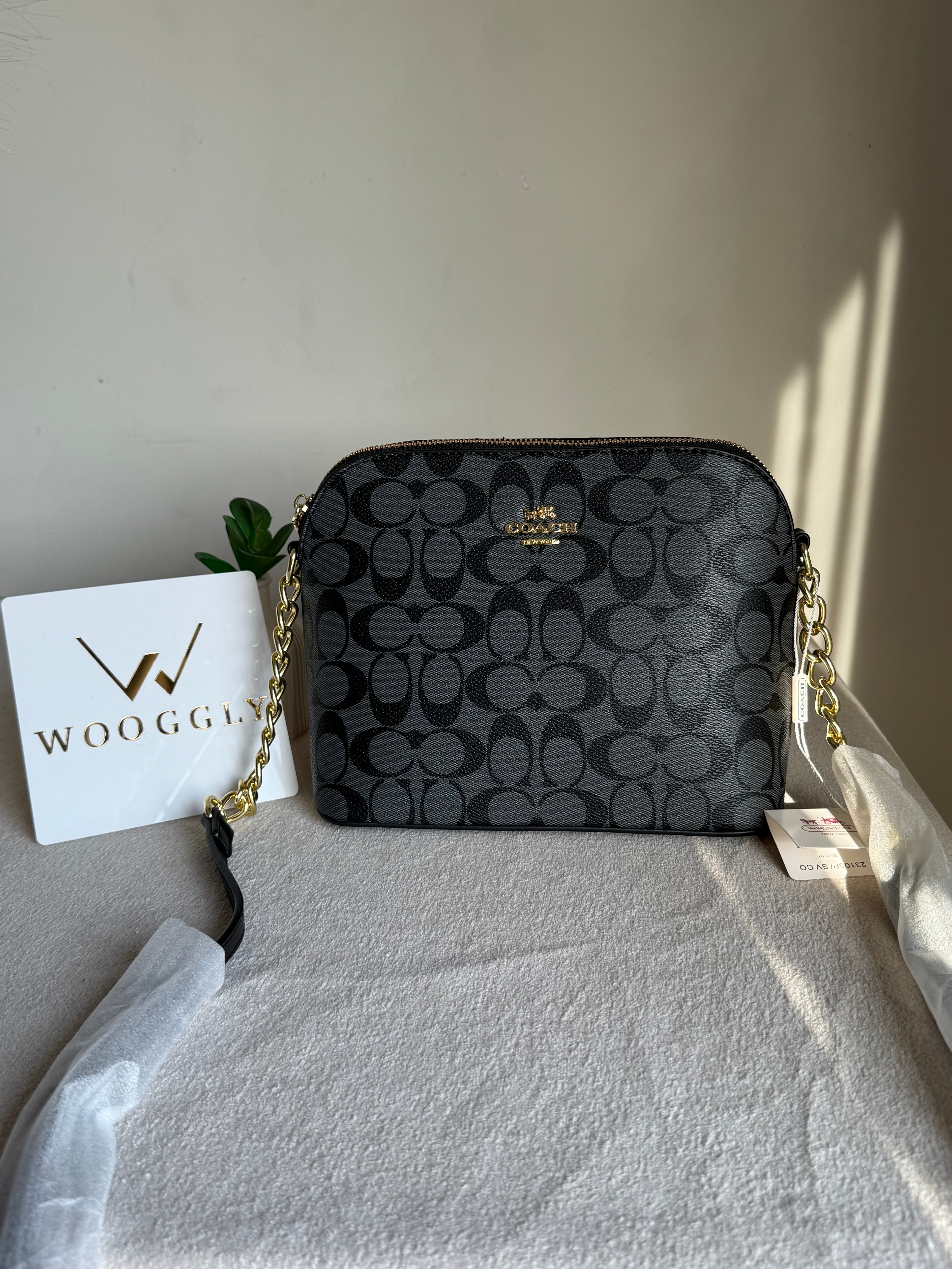 COACH Premium Crossbody Bag - Black