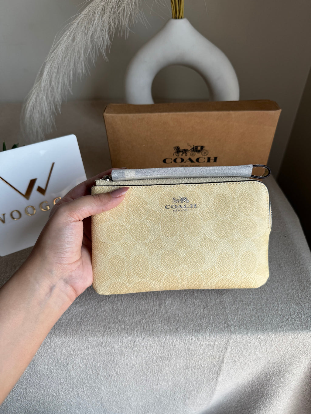 High Quality Wristlet - Butter Yellow