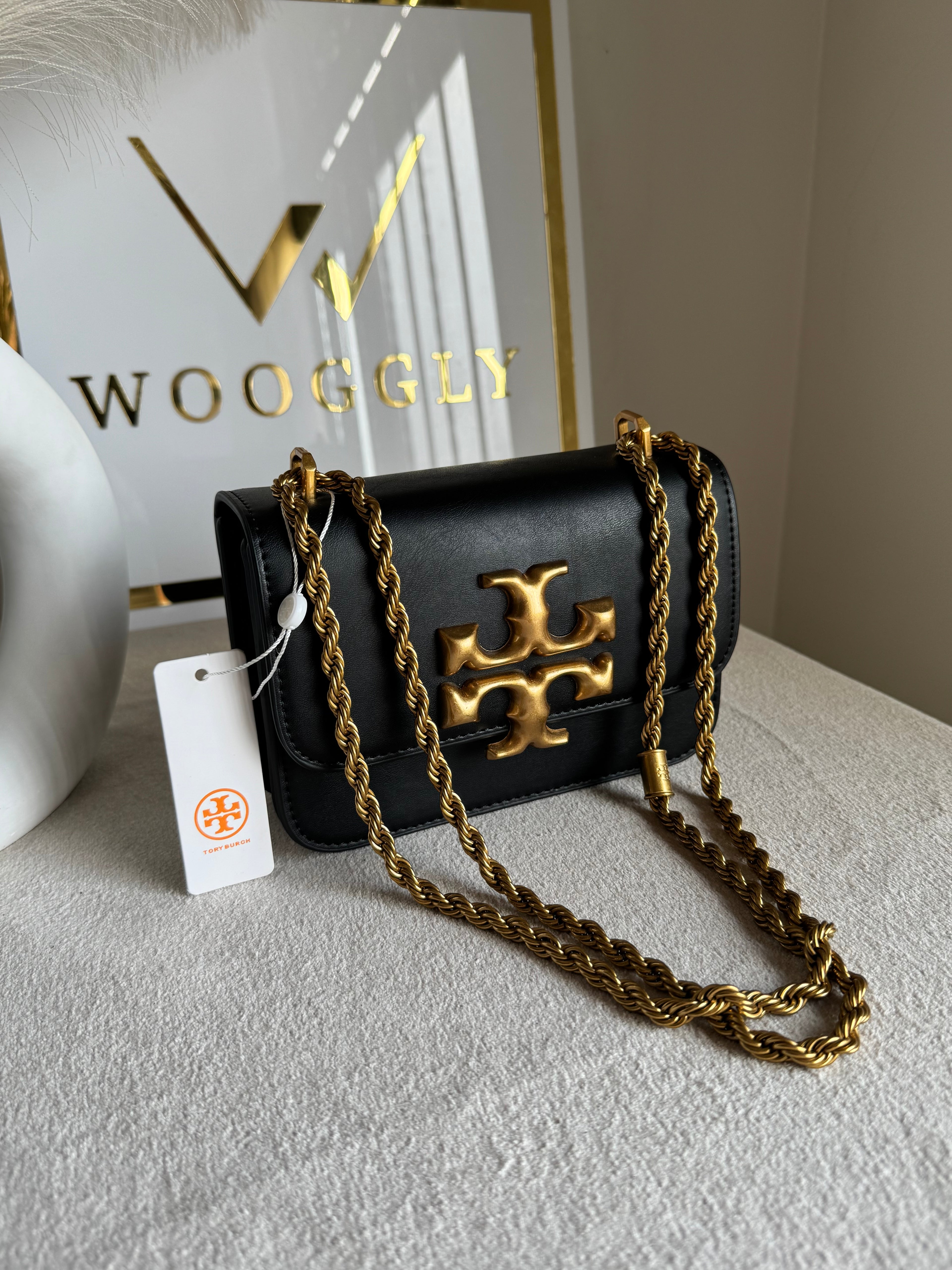 Tory Burch Sling - Black with Box Packing