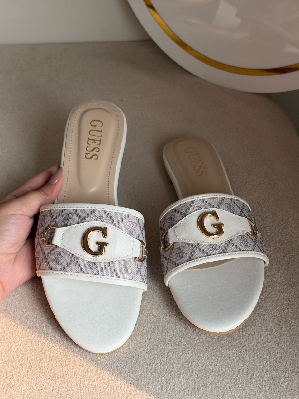Signature Coast Slides - White