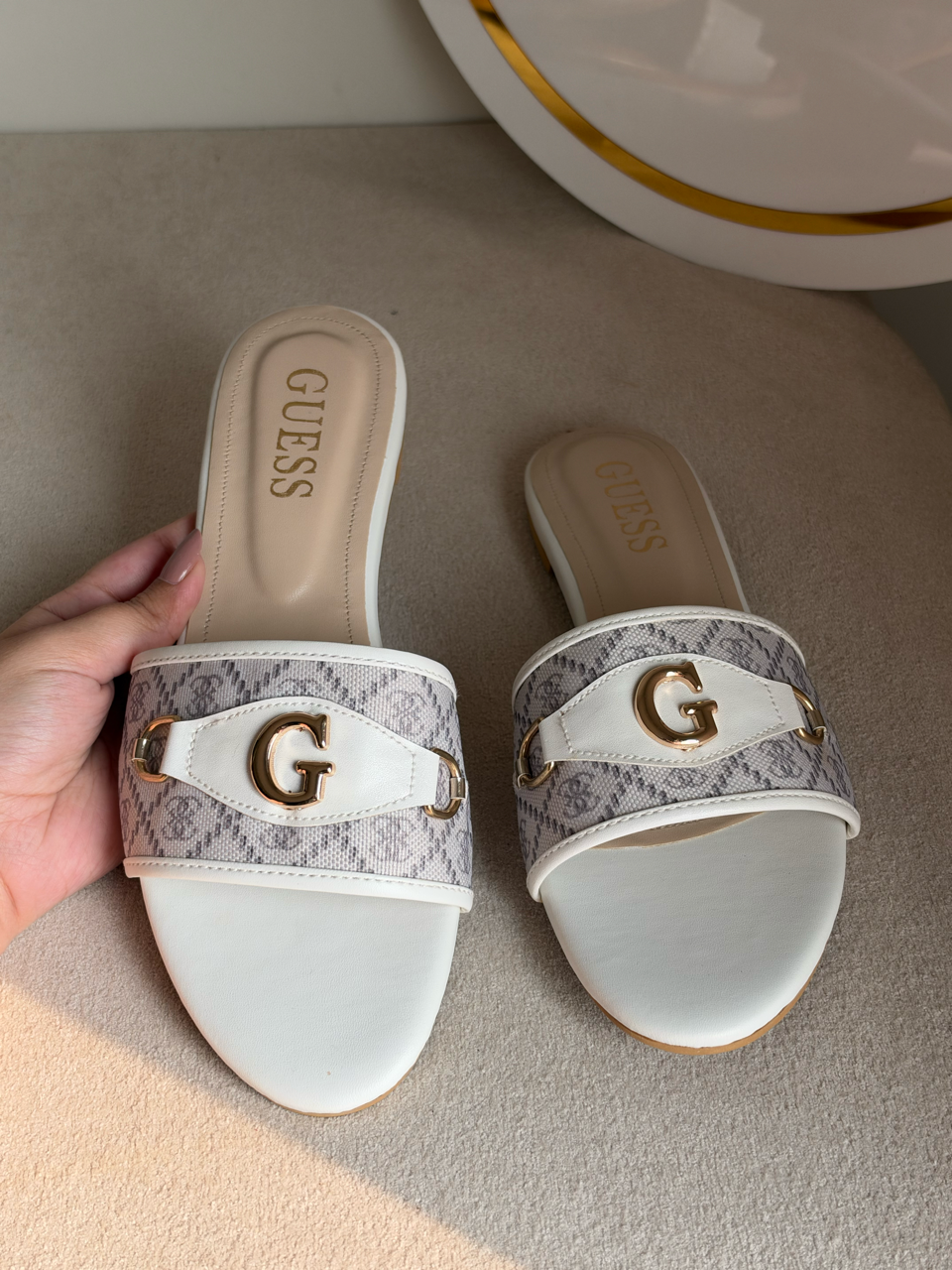 Signature Coast Slides - White