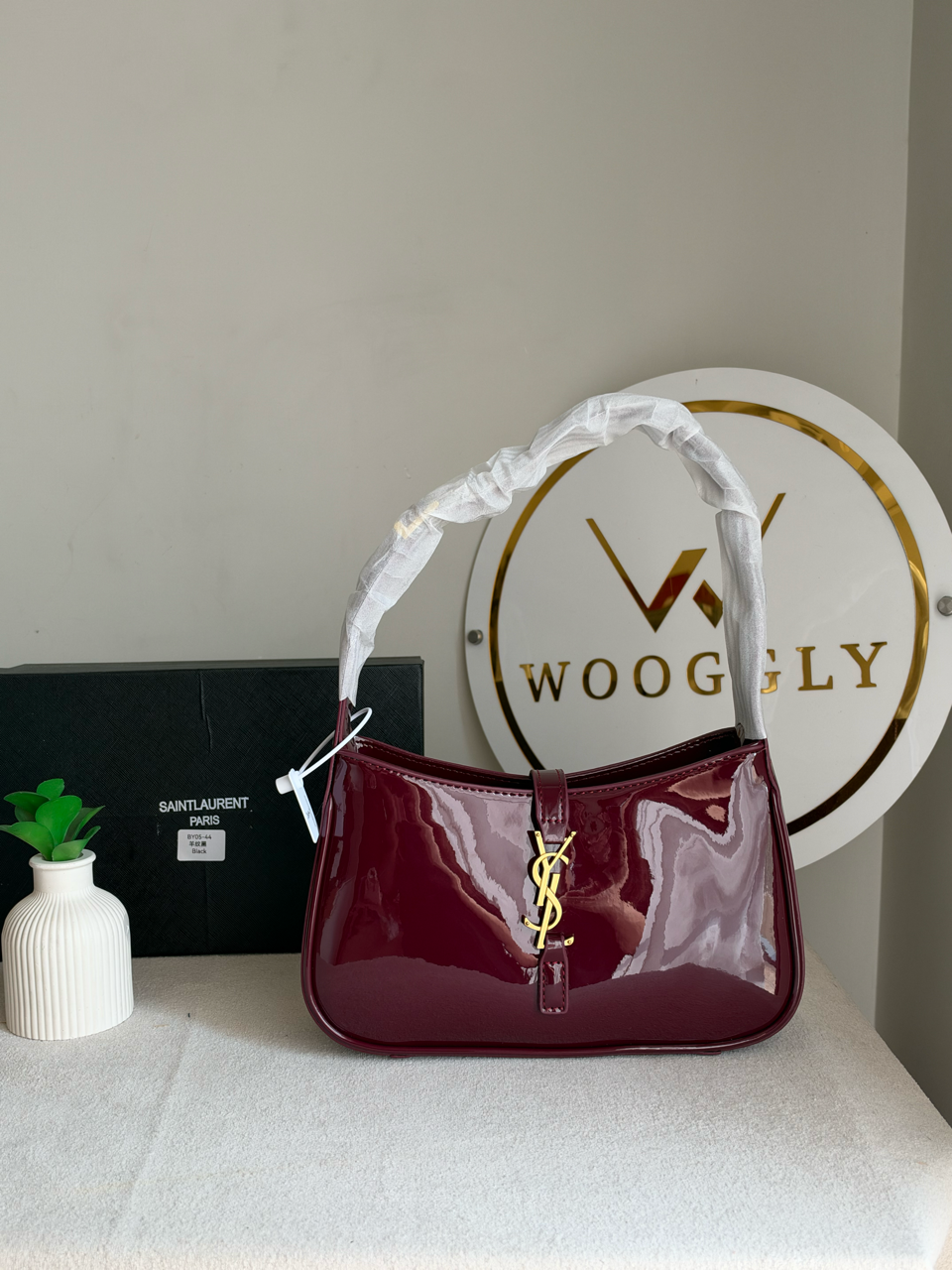 Viral Shoulder Bag with Box Packing - Cherry