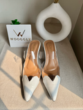 Alaia Paris Heels - White