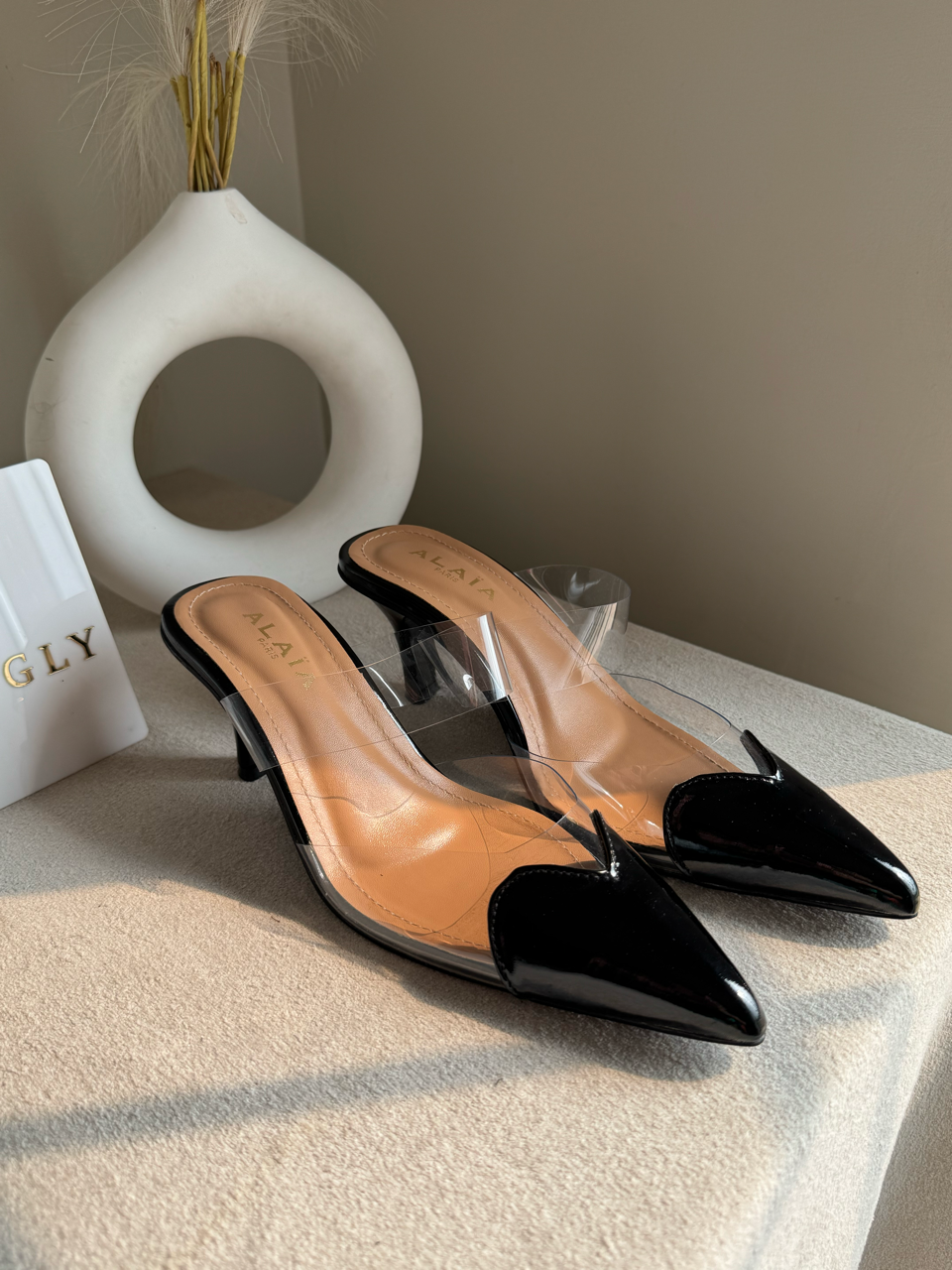 Alaia Paris Heels - Black