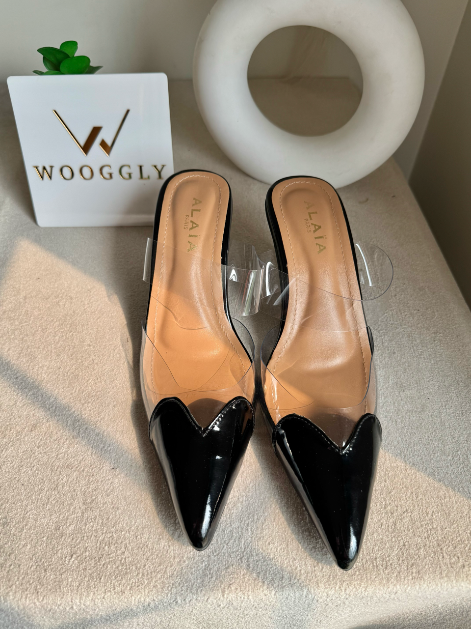 Alaia Paris Heels - Black