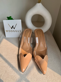 Alaia Paris Heels - Nude Beige