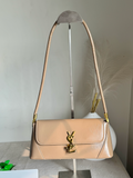 Classic YSL Shoulder Bag - Beige