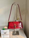 Classic YSL Shoulder Bag - Cherry Red