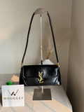 Classic YSL Shoulder Bag - Black