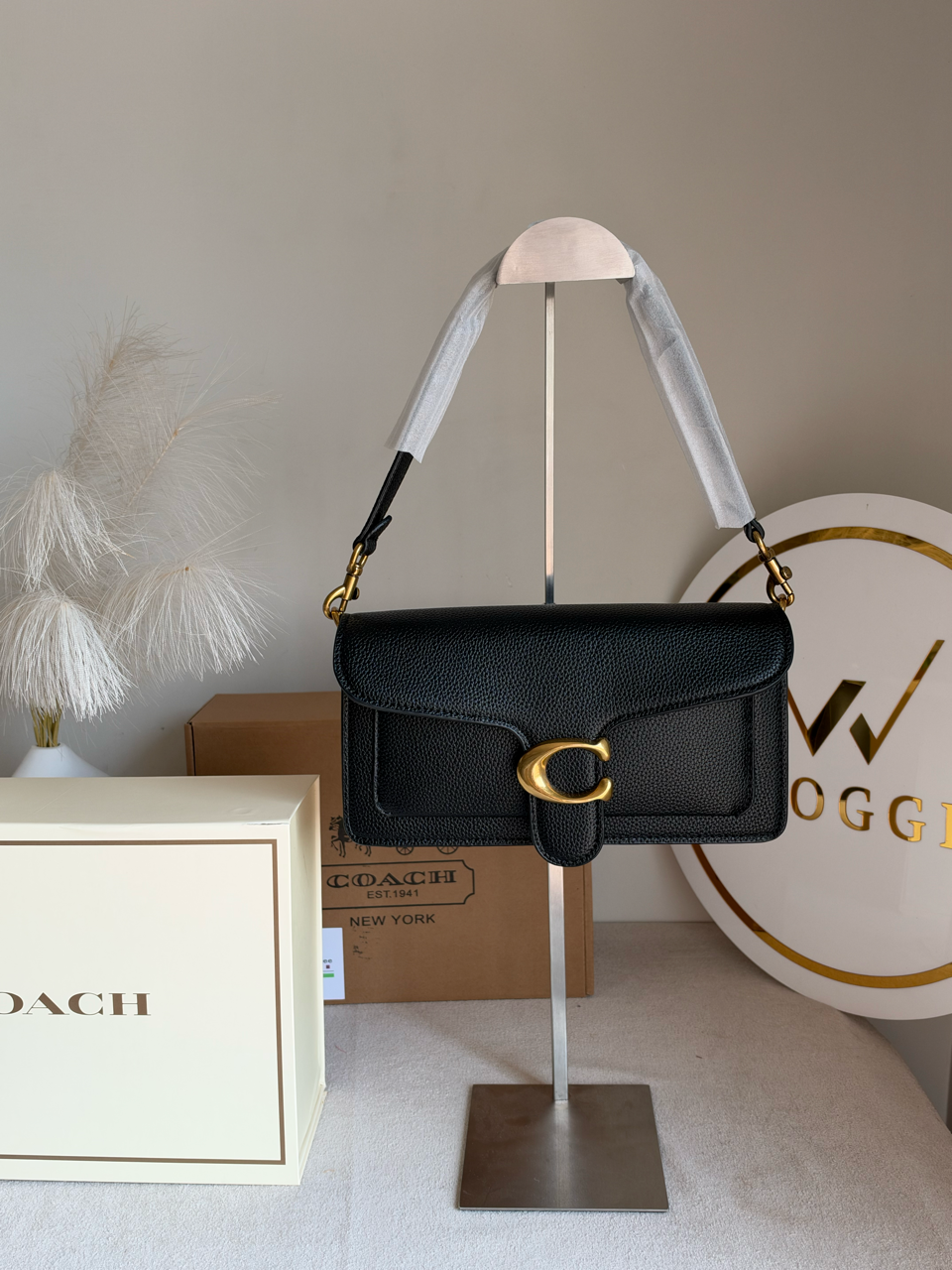 Double Box Premium Tabby - Black