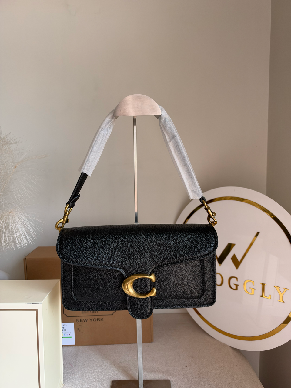 Double Box Premium Tabby - Black