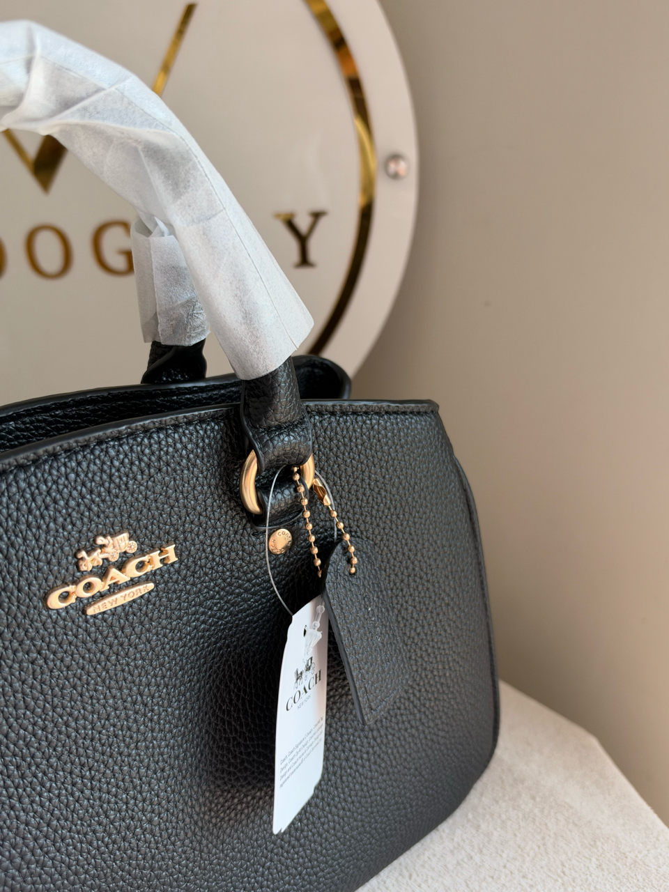 Savannah Carryall Bag With Box Packing - Black