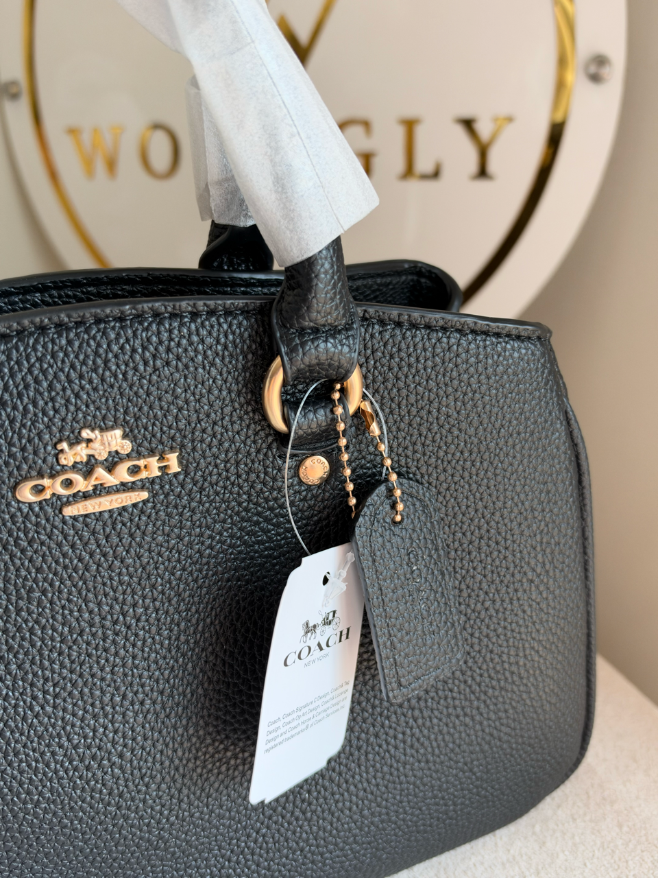 Savannah Carryall Bag With Box Packing - Black