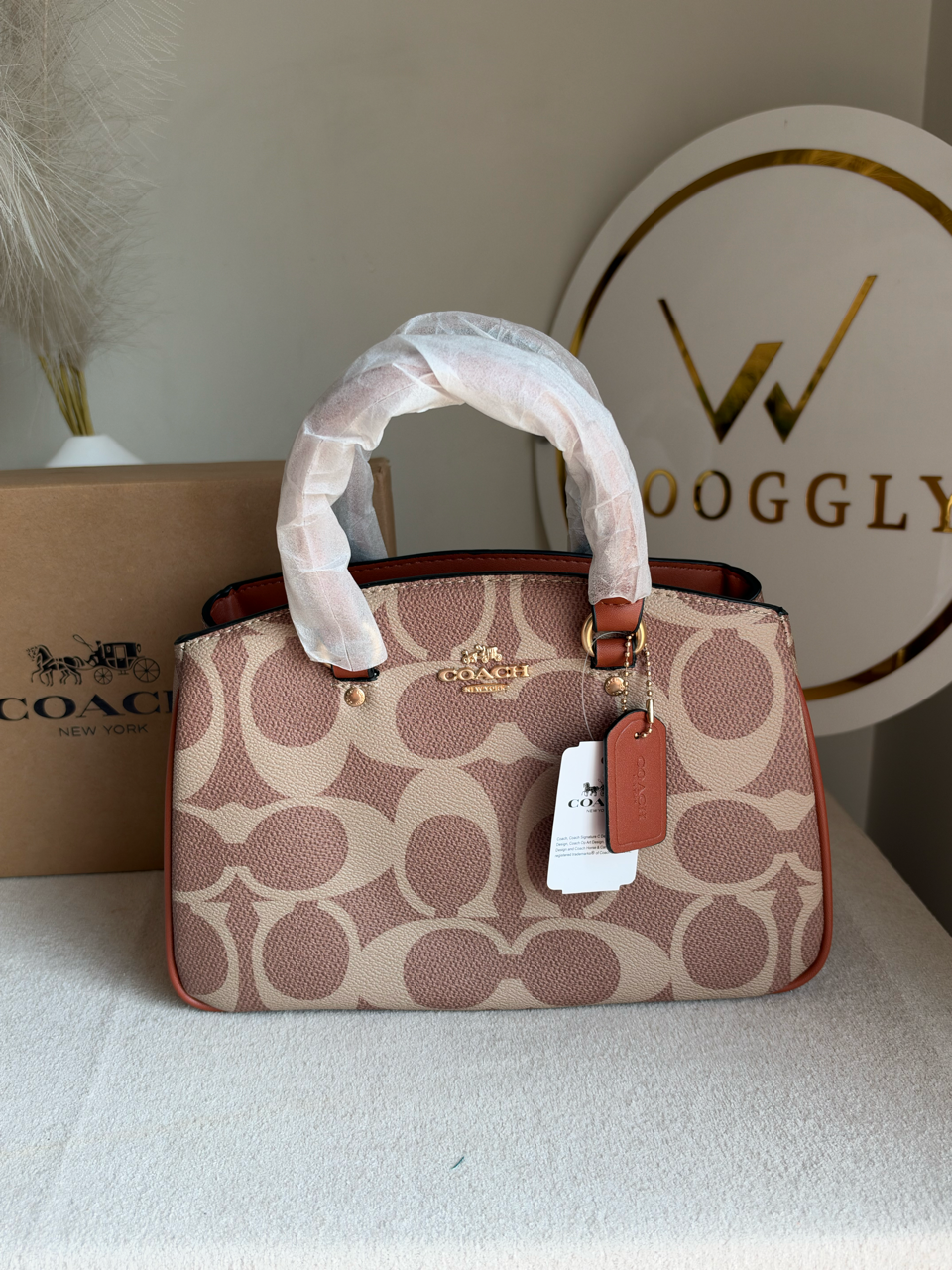 Savannah Carryall Bag With Box Packing - Khaaki
