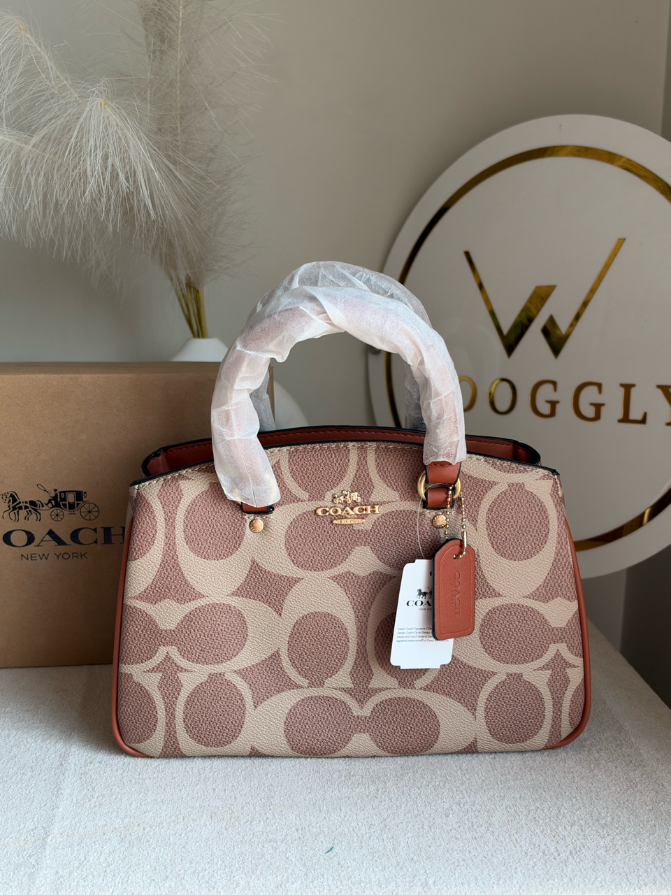 Savannah Carryall Bag With Box Packing - Khaaki
