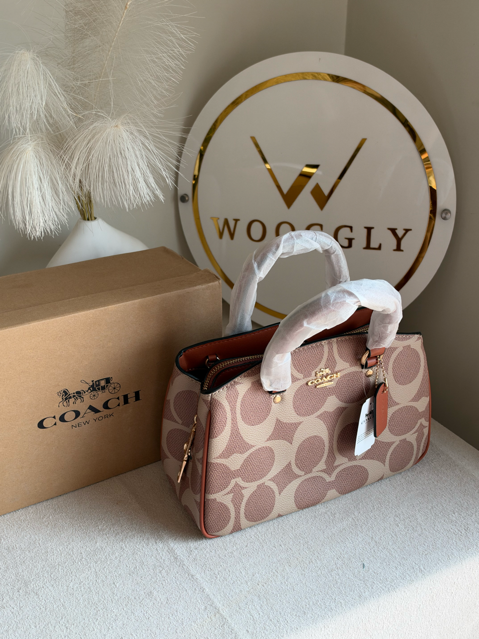 Savannah Carryall Bag With Box Packing - Khaaki