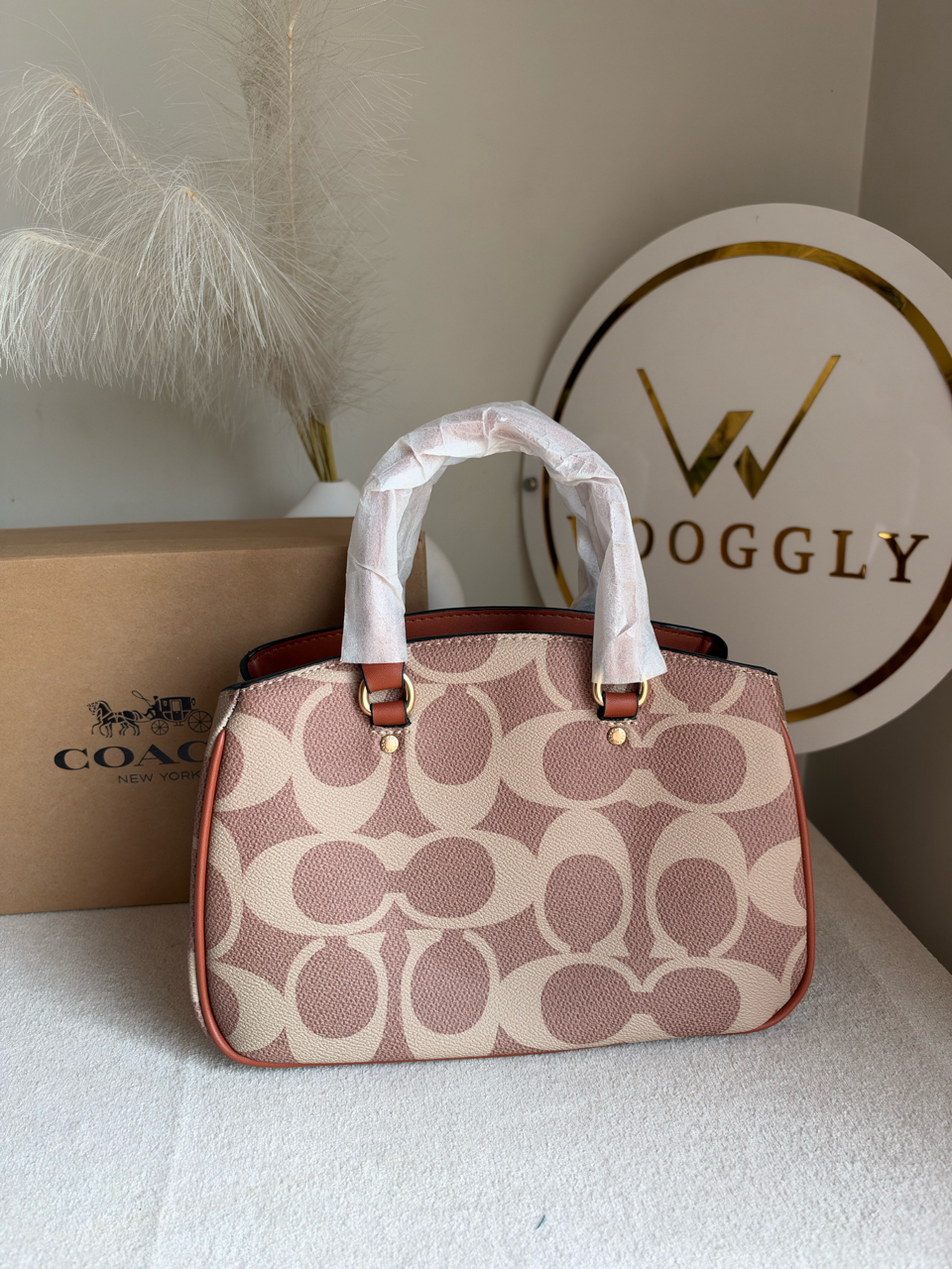 Savannah Carryall Bag With Box Packing - Khaaki