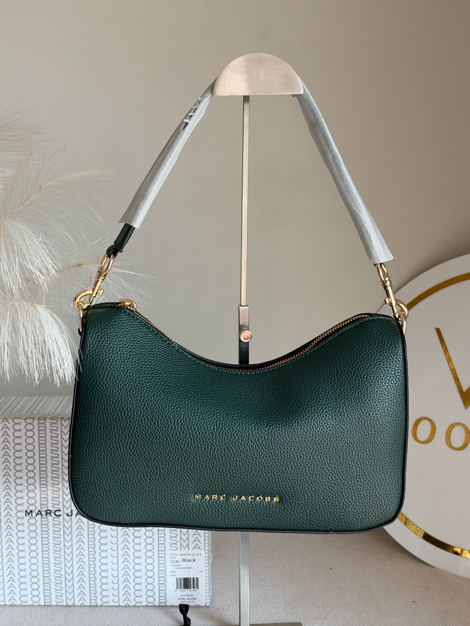 Drifter Convertible Shoulder Bag With Box Packing - Emarald Green