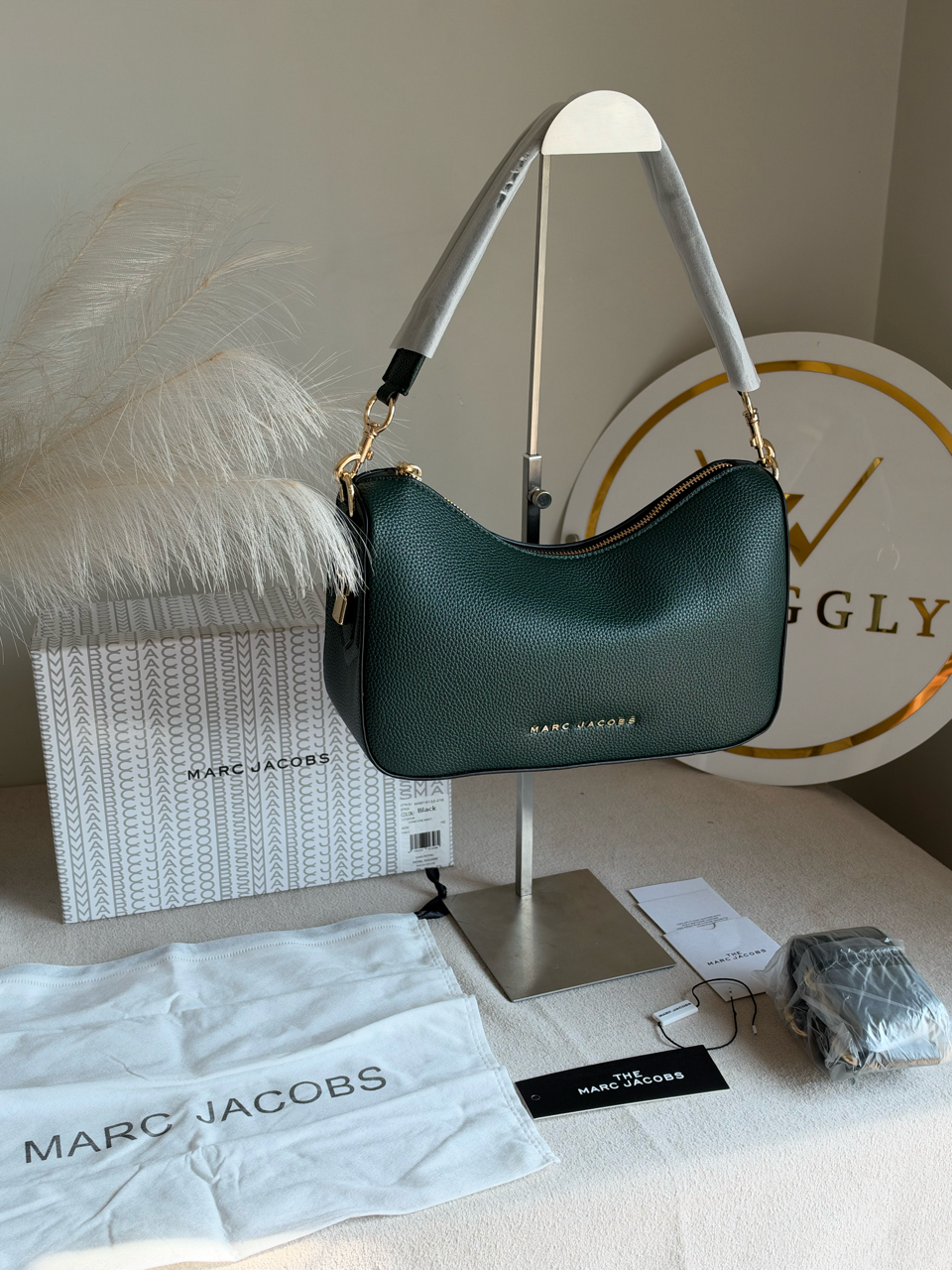 Drifter Convertible Shoulder Bag With Box Packing - Emarald Green