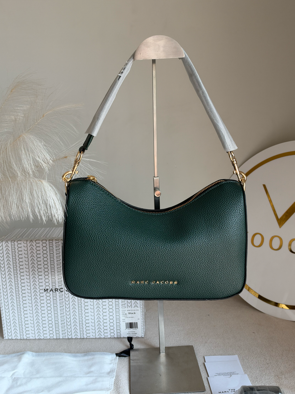 Drifter Convertible Shoulder Bag With Box Packing - Emarald Green