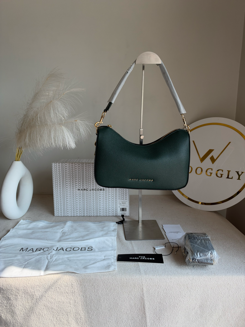 Drifter Convertible Shoulder Bag With Box Packing - Emarald Green